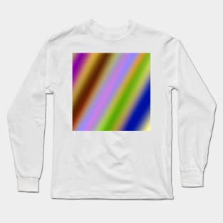 colorful abstract texture pattern design Long Sleeve T-Shirt